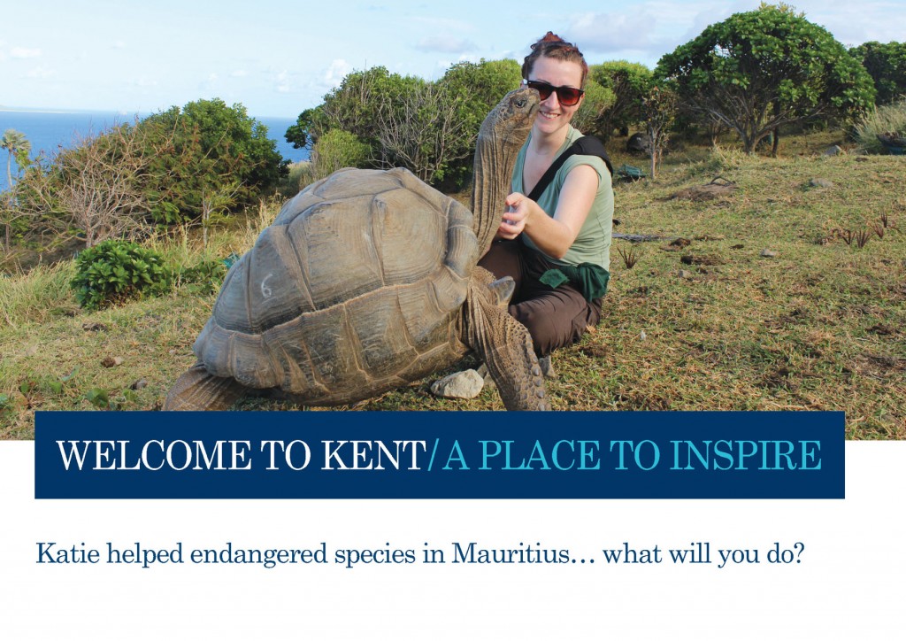 Kent welcome postcard example 01