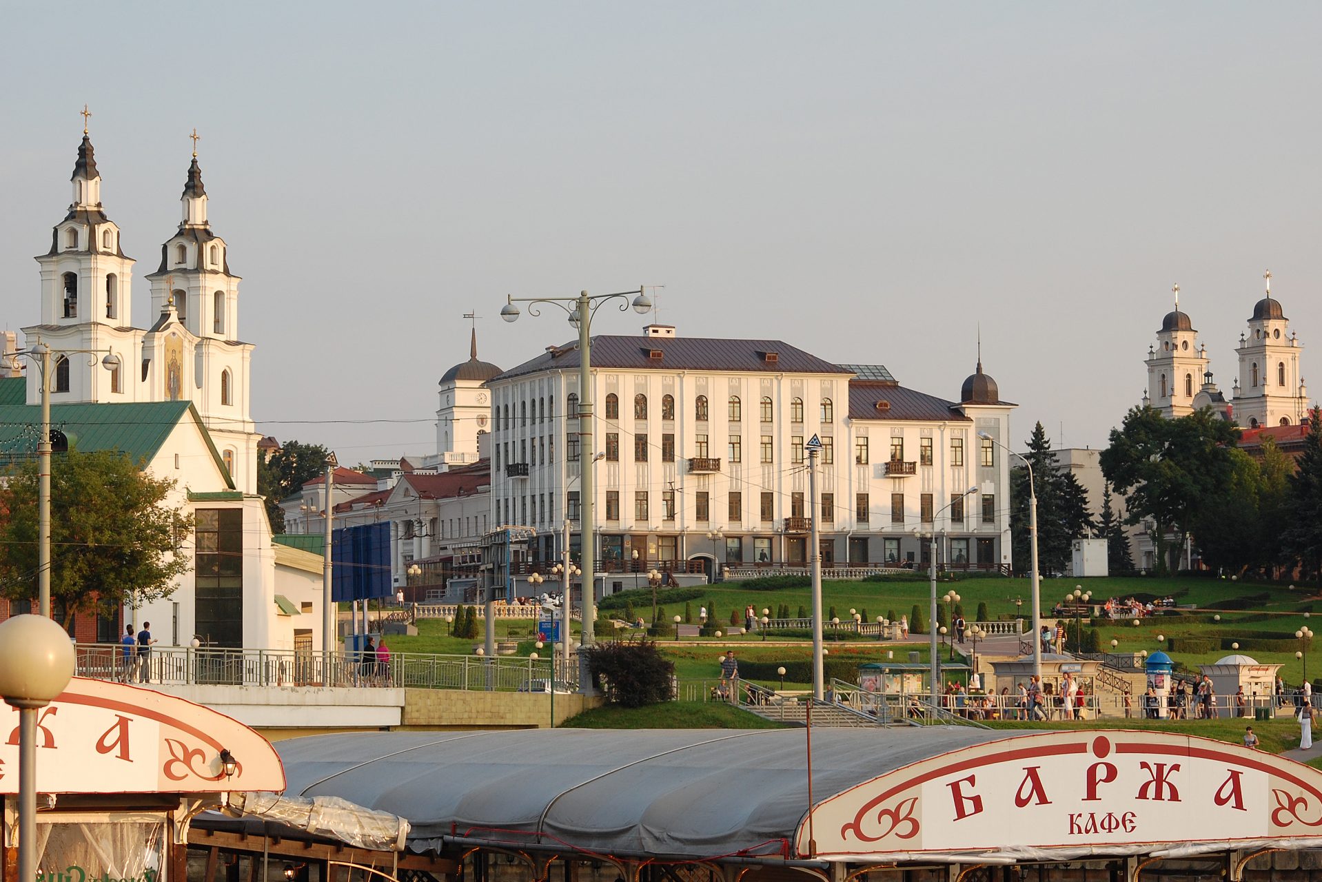 Buildings in Minsk