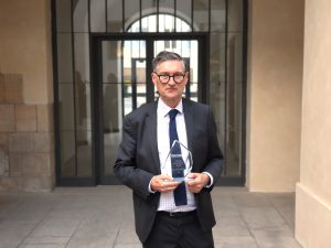 University of Kent Professor Richard Whitman Receives Lifetime Achievement Award for European Studies